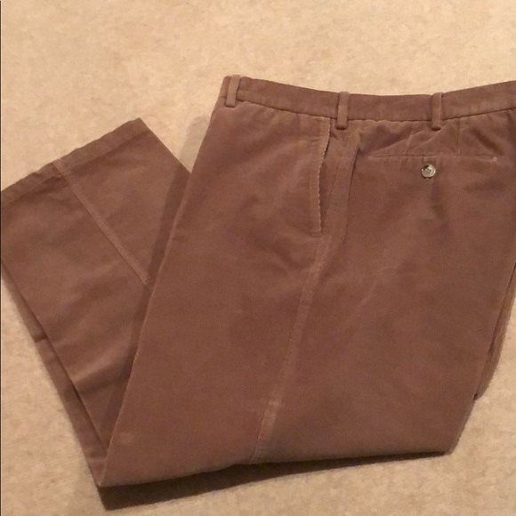 MARIO CALVO - Brown Corduroy Pants - Picture 1 of 2